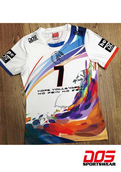 sublimation volleyball jersey design